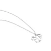Collier Argent Blanc Waly