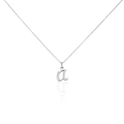 Collier Argent Fifi Oxydes De Zirconium