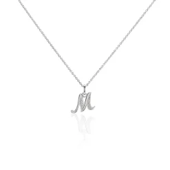Collier Argent Fifi Oxydes De Zirconium