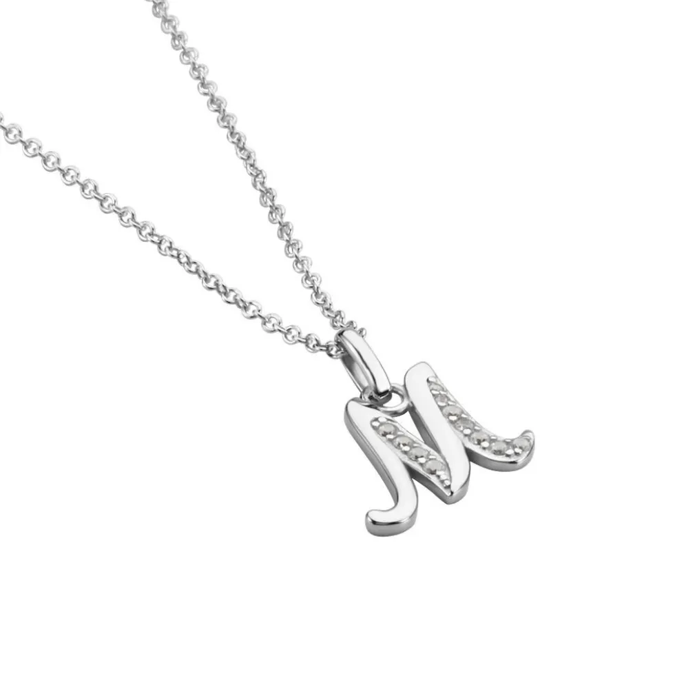 Collier Argent Fifi Oxydes De Zirconium