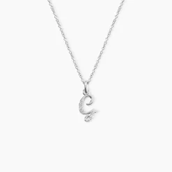 Collier Argent Fifi Oxydes De Zirconium