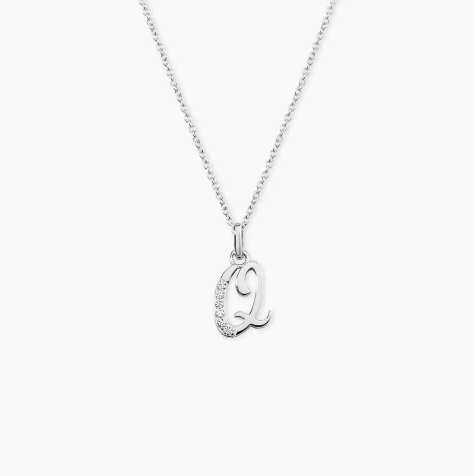 Collier Argent Fifi Oxydes De Zirconium