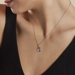 Collier Argent Fifi Oxydes De Zirconium