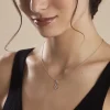 Collier Argent Fifi Oxydes De Zirconium