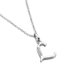 Collier Argent Fifi Oxydes De Zirconium