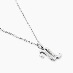 Collier Argent Fifi Oxydes De Zirconium