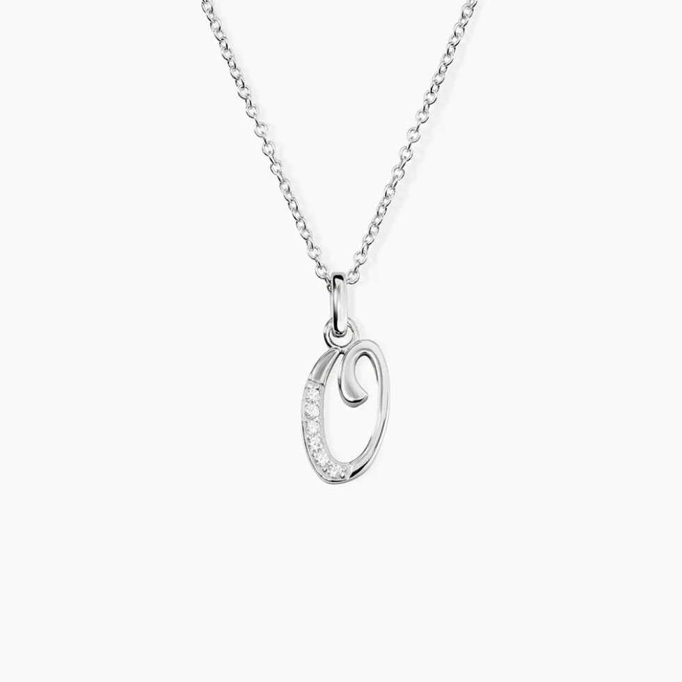 Collier Argent Fifi Oxydes De Zirconium