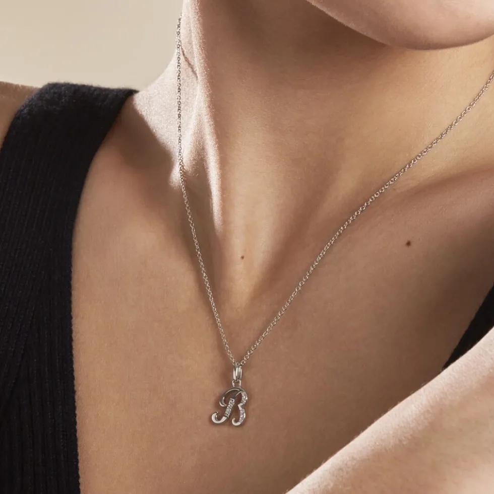 Collier Argent Fifi Oxydes De Zirconium