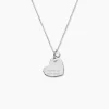 Collier Argent Mellicent Oxyde De Zirconium