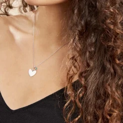 Collier Argent Pero Onyx