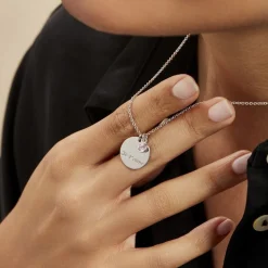 Collier Argent Prew Oxyde De Zirconium