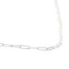 Collier Argent Staines Oxydes De Zirconium