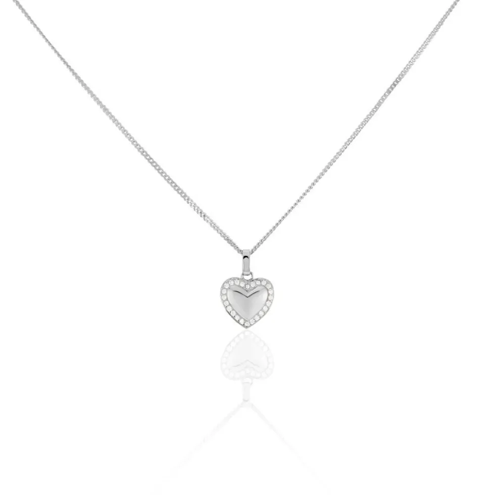 Collier Argent Vibien Oxydes De Zirconium