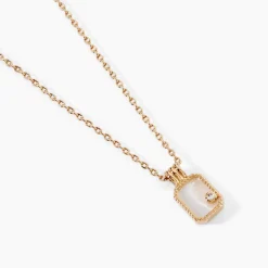 Collier Astria Plaqué Or Jaune Nacre