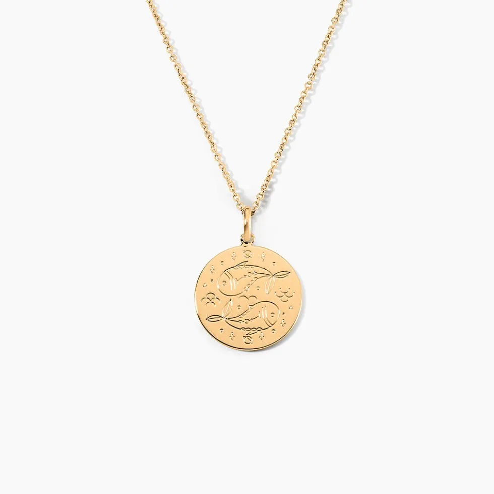 Collier Astro Plaqué Or