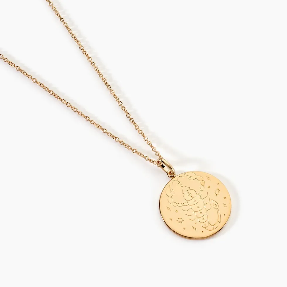 Collier Astro Plaqué Or