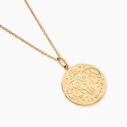 Collier Astro Plaqué Or