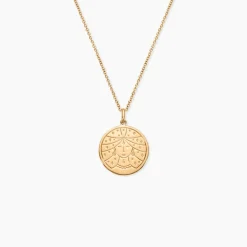 Collier Astro Plaqué Or