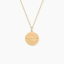 Collier Astro Plaqué Or