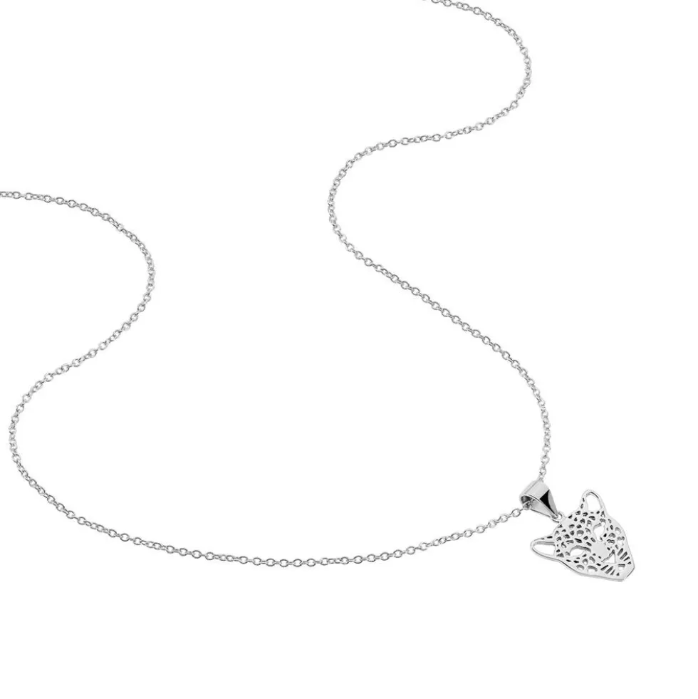 Collier Aurian Argent Blanc