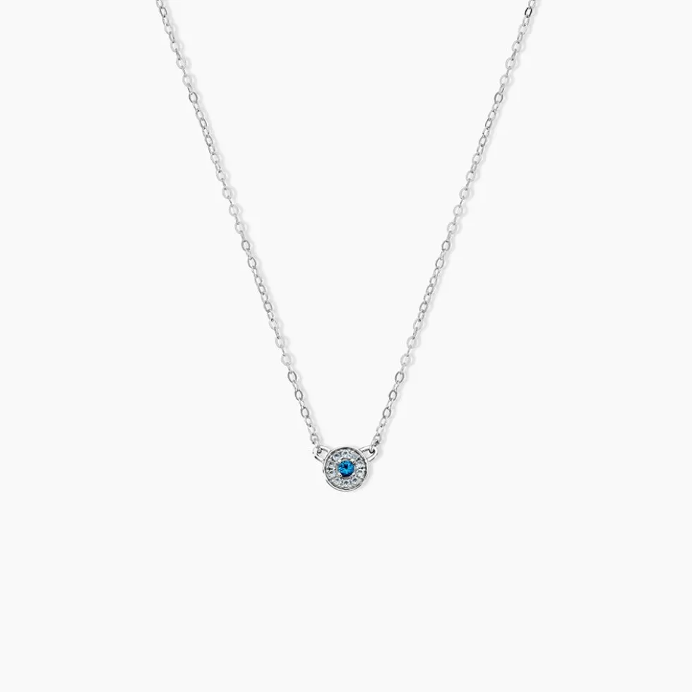 Collier Auxana Argent Blanc Oxyde De Zirconium