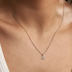 Collier Avra Argent Blanc