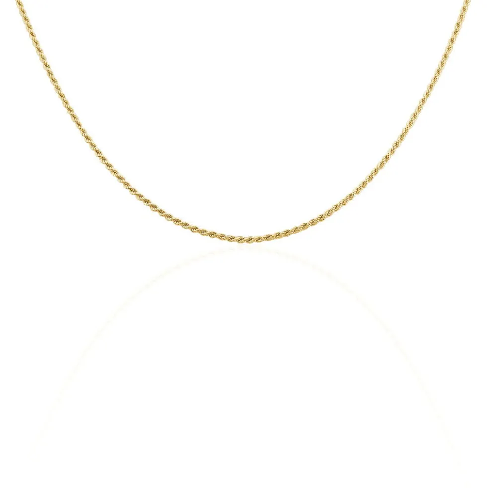 Collier Azelys Plaqué Or Jaune