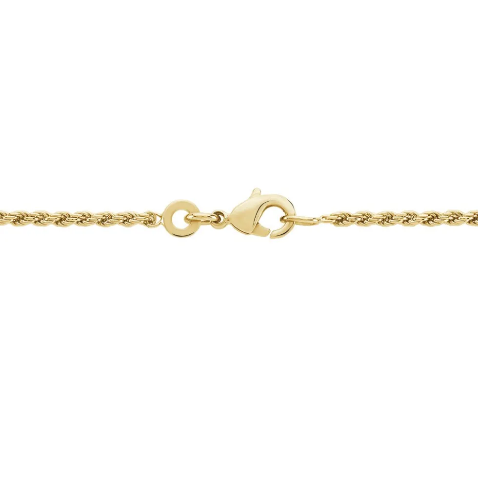 Collier Azelys Plaqué Or Jaune