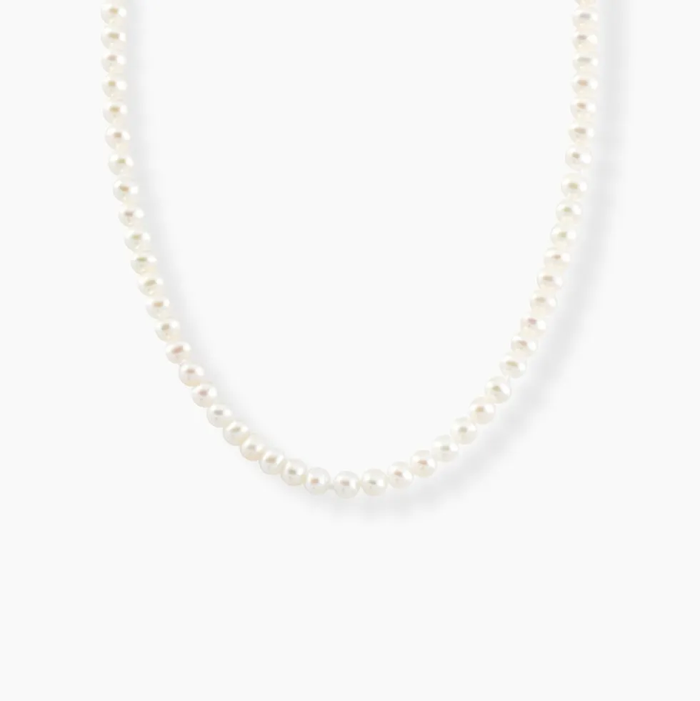 Collier Baroque Or Jaune Perle De Culture