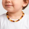 Collier Bebe Argent Blanc Moisha Ambres