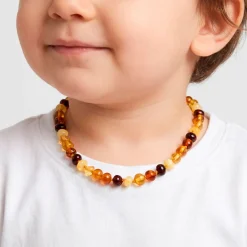 Collier Bebe Argent Blanc Moisha Ambres