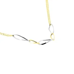 Collier Benedicte Or Bicolore