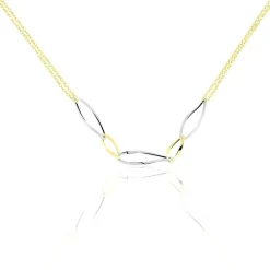 Collier Benedicte Or Bicolore