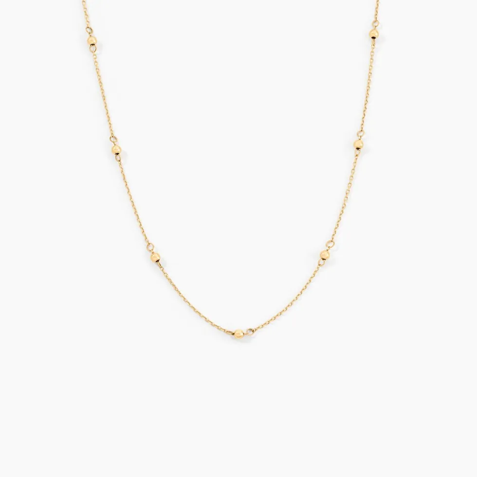 Collier Bookers Or Jaune