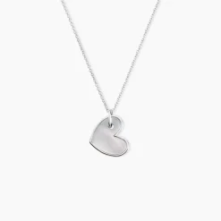 Collier Charla Argent Blanc Nacre