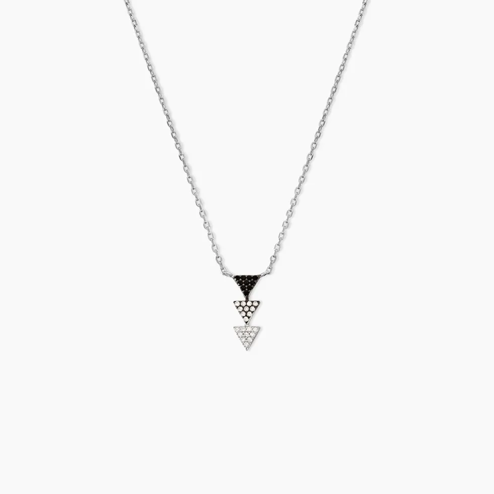 Collier Chleo Argent Blanc Oxyde De Zirconium