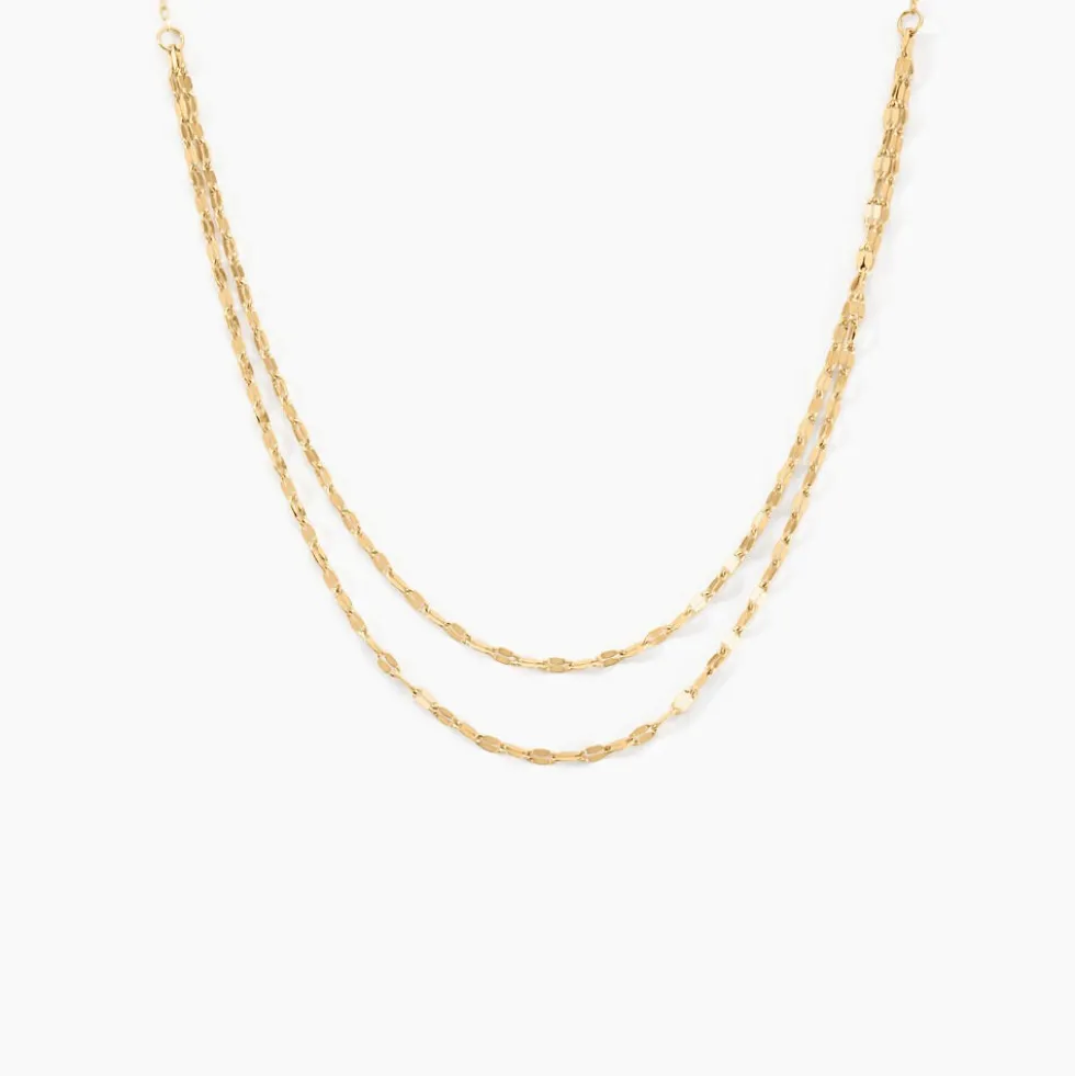 Collier Clareto Or Jaune