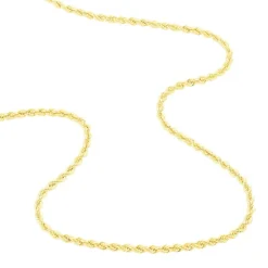 Collier Cordelia Maille Corde Or Jaune