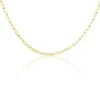 Collier Danae Plaquette Or Bicolore