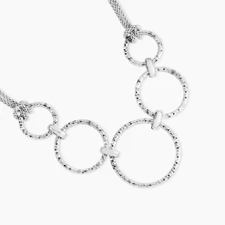 Collier Denia Argent Blanc