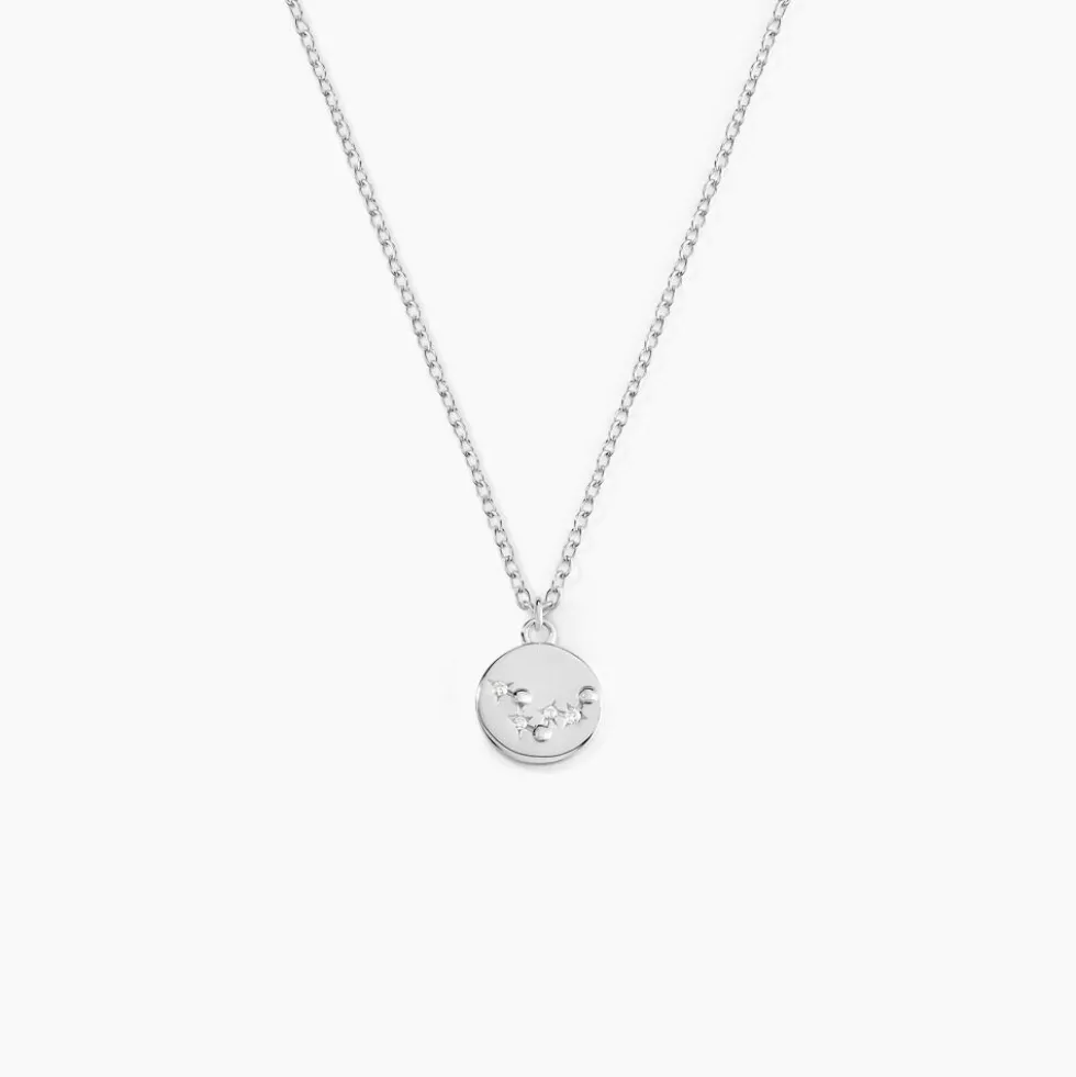 Collier Despina Argent Blanc Oxyde De Zirconium