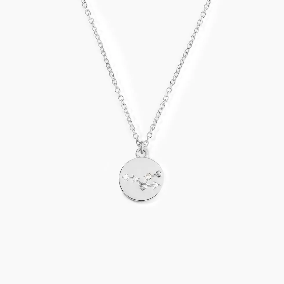 Collier Despina Argent Blanc Oxyde De Zirconium