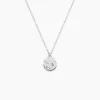 Collier Despina Argent Blanc Oxyde De Zirconium