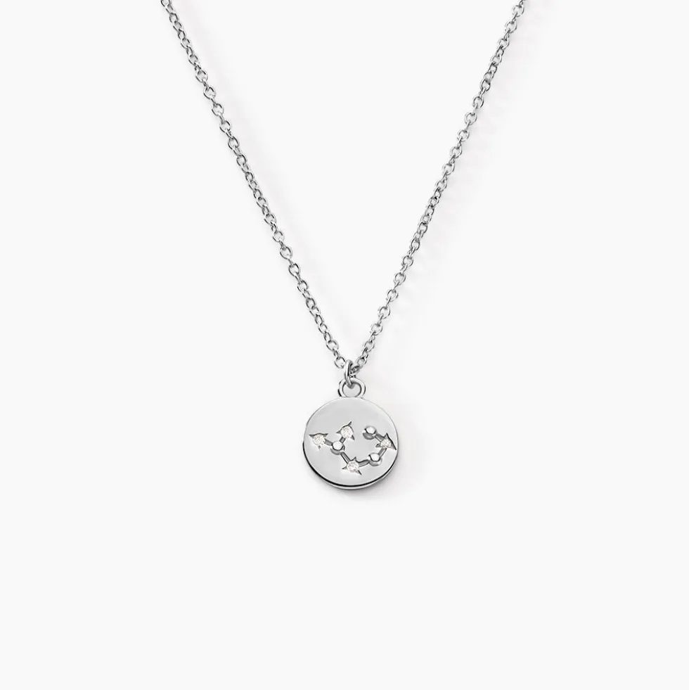 Collier Despina Argent Blanc Oxyde De Zirconium