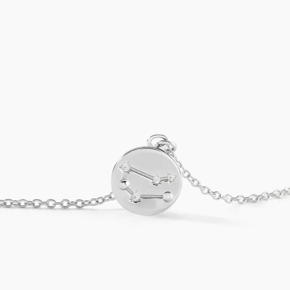Collier Despina Argent Blanc Oxyde De Zirconium