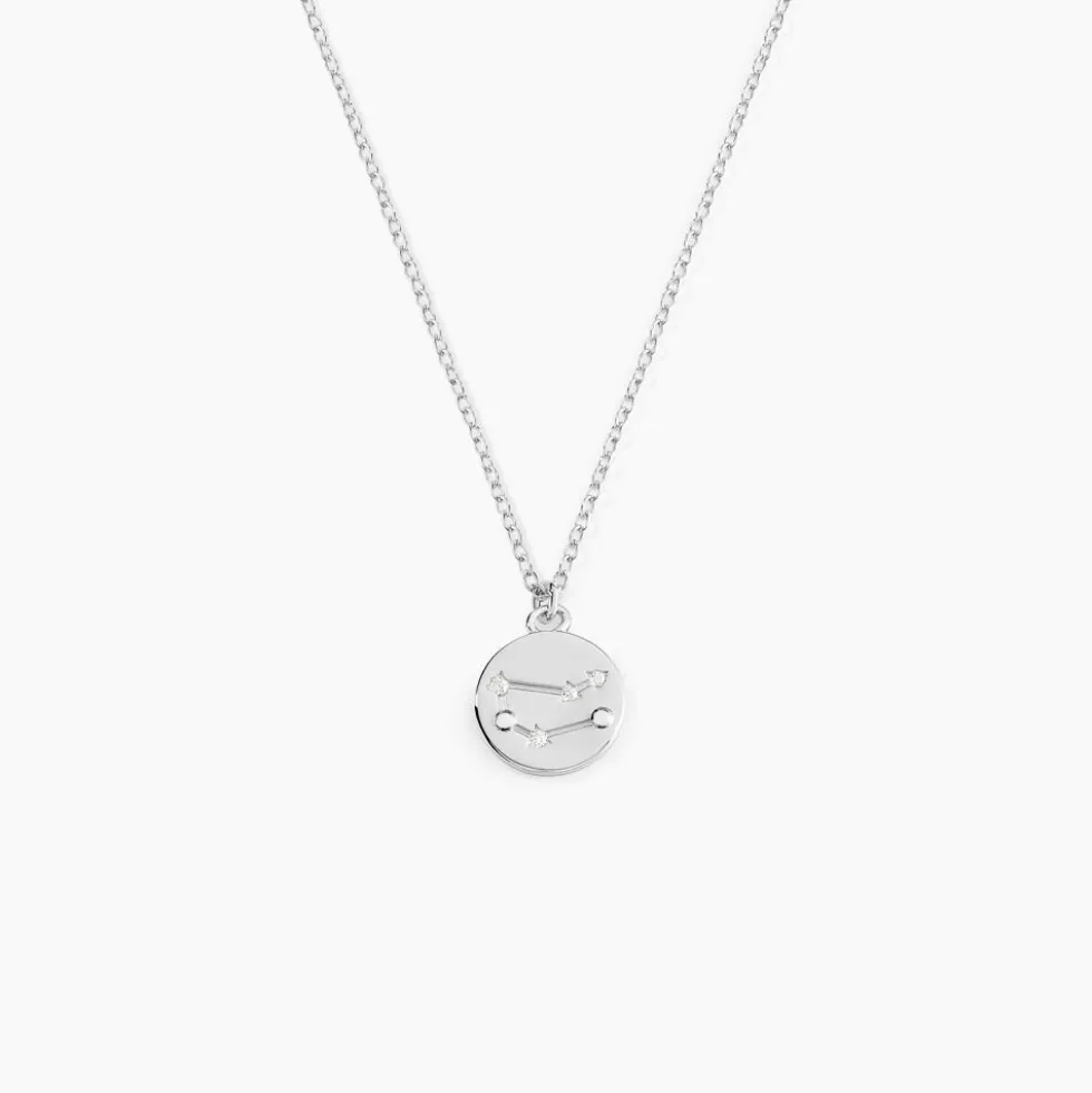 Collier Despina Argent Blanc Oxyde De Zirconium