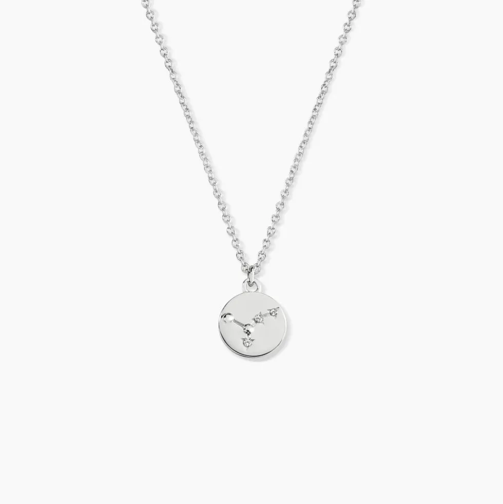Collier Despina Argent Blanc Oxyde De Zirconium