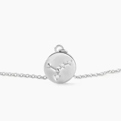 Collier Despina Argent Blanc Oxyde De Zirconium