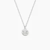 Collier Despina Argent Blanc Oxyde De Zirconium