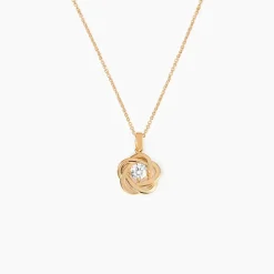Collier Djanaelle Plaqué Or Jaune Oxyde De Zirconium